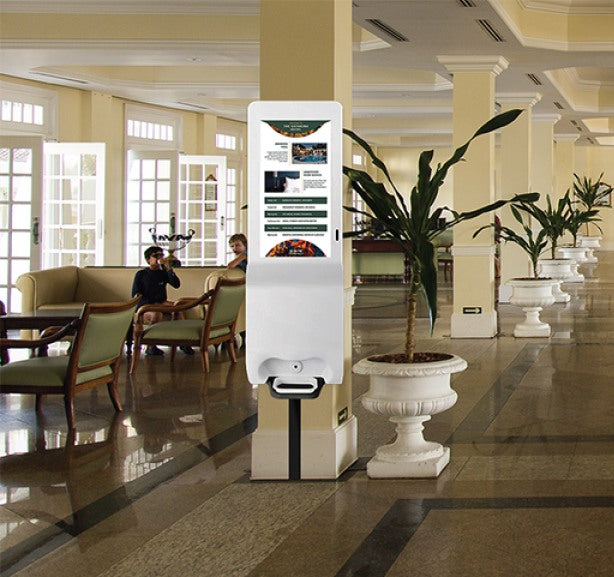 HAND SANITIZER DIGITAL SIGNAGE