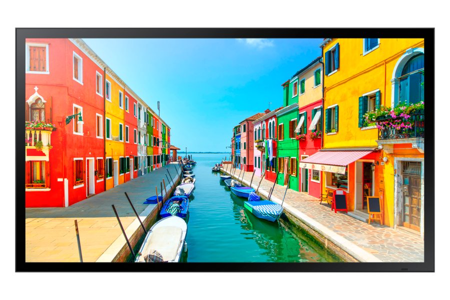 Samsung OH55D 55" High Brightness Outdoor Display for Business with 24/7 Operation, 3000 Nit Brightness and 2 Year Warranty