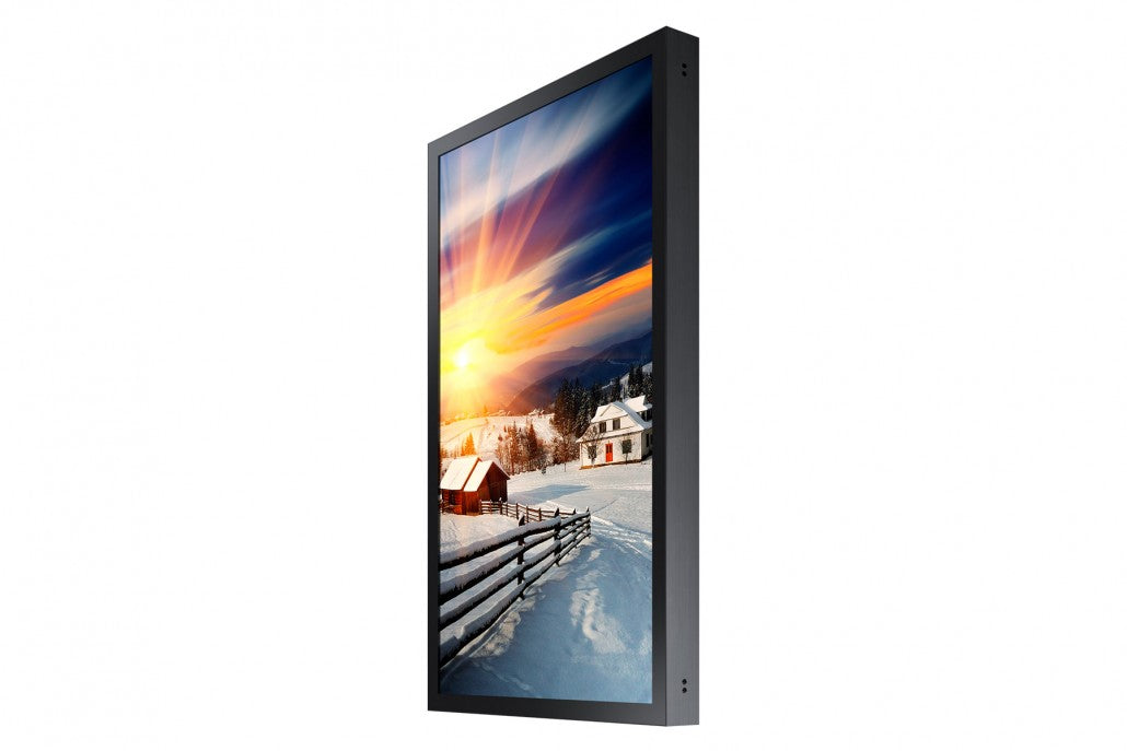Samsung OH85F 85" UHD High Brightness Outdoor Digital Signage Display, 2500 Nits, 24/7, 3 Year Warranty