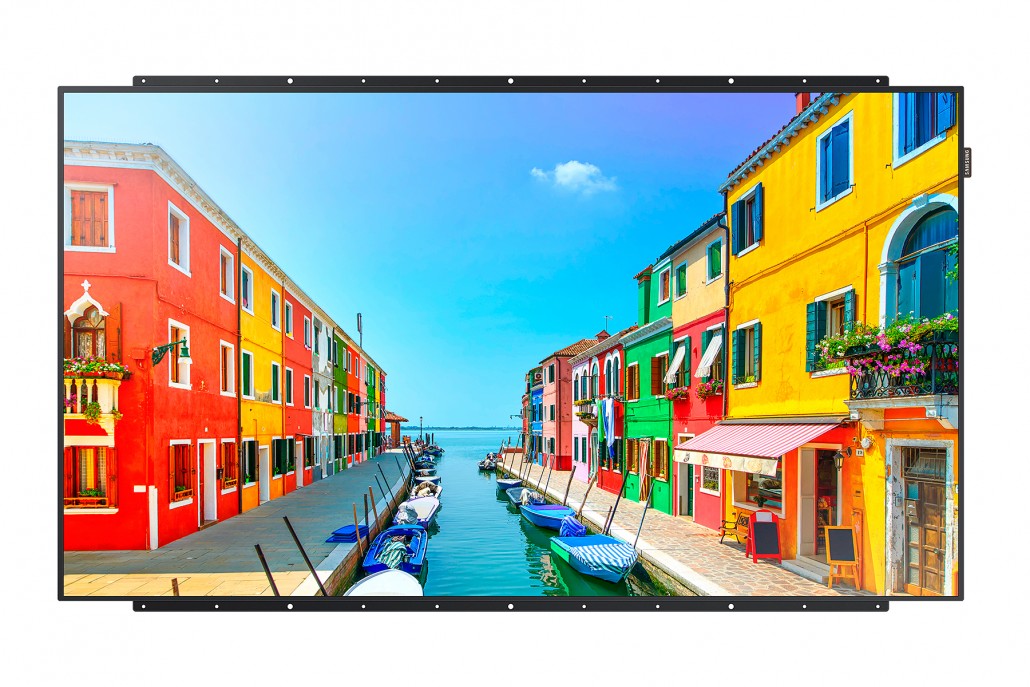 Samsung OM75D-K 75" High Brightness Outdoor LED Display with 24/7 Runtime and 2500 Nits
