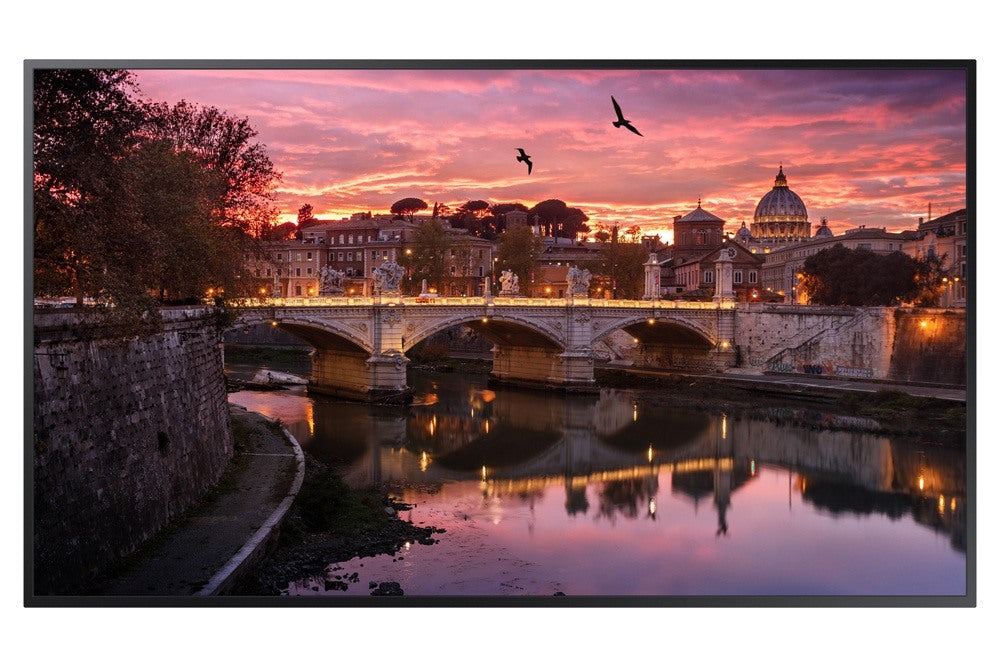 Samsung QB43R-B 43" Smart All-in-One 4K Digital Signage with MagicInfo, 16/7 Runtime, and 2 Year Warranty