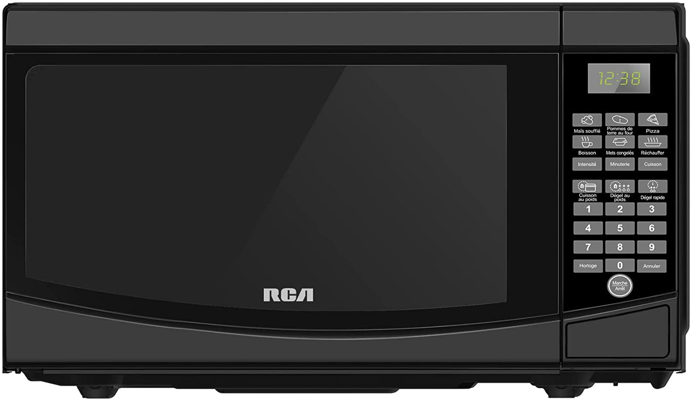 RCA RMW733-BLACK Microwave, 0.7 Cu. Ft., 700W
