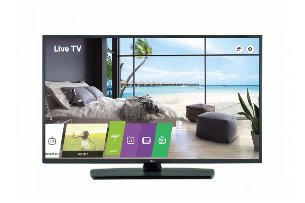 LG 43UT670H 43" Pro:Centric Smart UHD 4k Hospitality TV with Commercial Swivel Stand and 2 Year Warranty