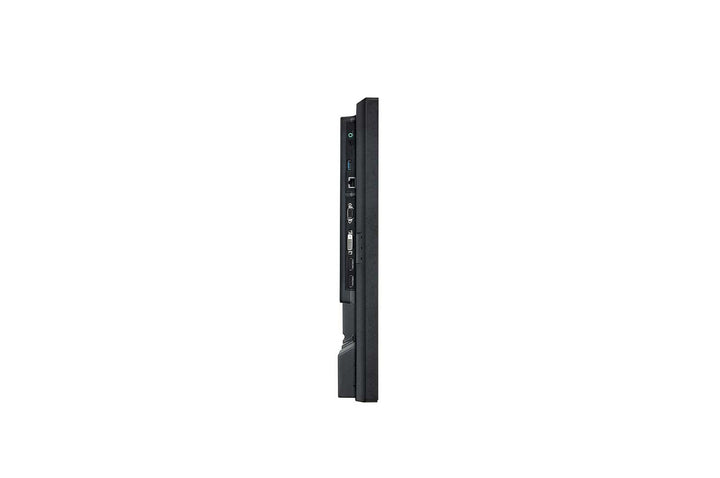 LG 32SM5J-B 32" Full HD Standard Signage Display Right Side View Ports and Connections