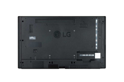 LG 32SM5J-B 32" Full HD Standard Signage Display Rear View Back Ports and Connections