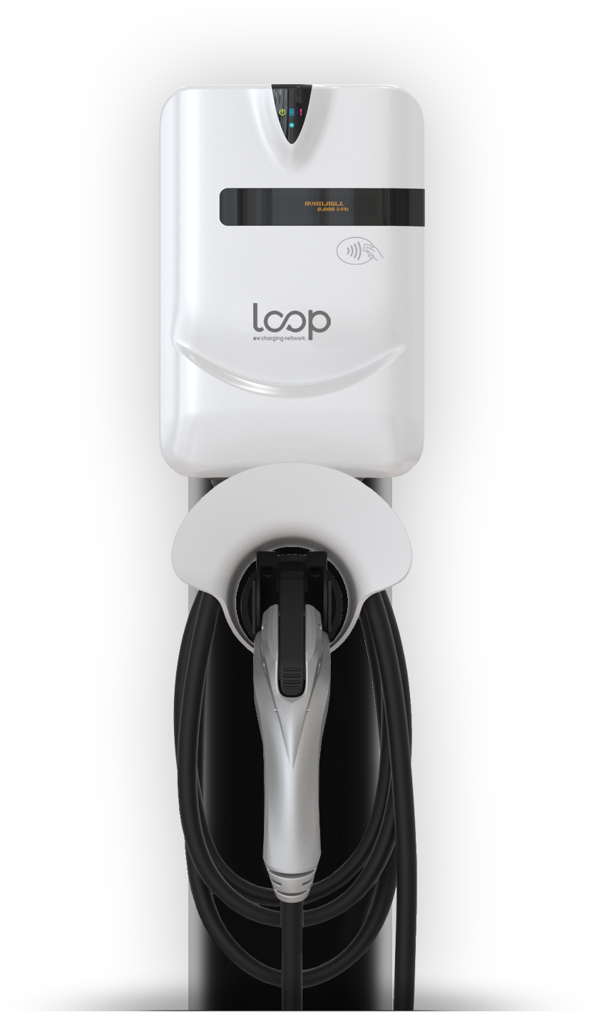 Loop Charge Panel Loop EV-FLEX Level 2 Charging Network Station | KniTec