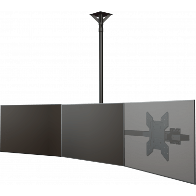 Crimson CMW3KIT-4V Multi-Display Kit, Max VESA 400x400mm, 3 Side-by-Side Configuration