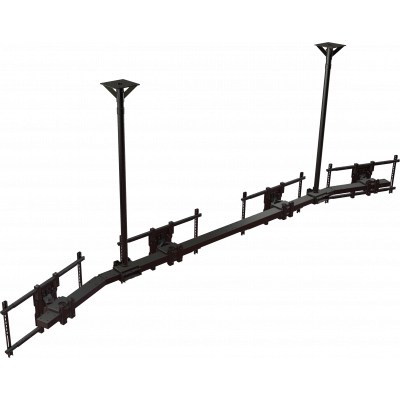 Crimson CMW4KIT-4V Multi-Display Kit, Max VESA 802x416mm, 4 Side-by-Side Configuration