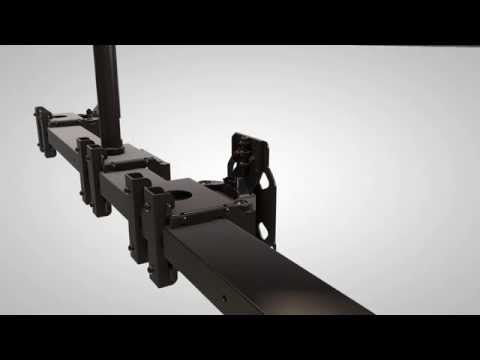 Crimson CM2V Multi-Display Mount Portrait and Landscape Orientation, Max VESA:200 x 200