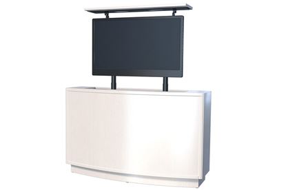 Premier L360F Flat-Screen Lift with Floating Lid for Displays Up to 270lbs, 200x200-1100x650mm
