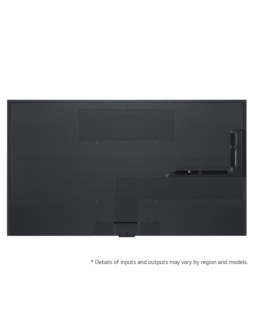 LG 55WS960H 55" SMART Hospitality 4K OLED TV Back View