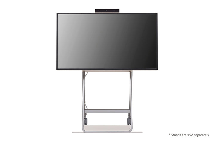 LG 43HT3WJ 43” One:Quick Flex All-in One Meeting & Screenshare Solution for Video Conferencing & Collaboration Front View Screen Off