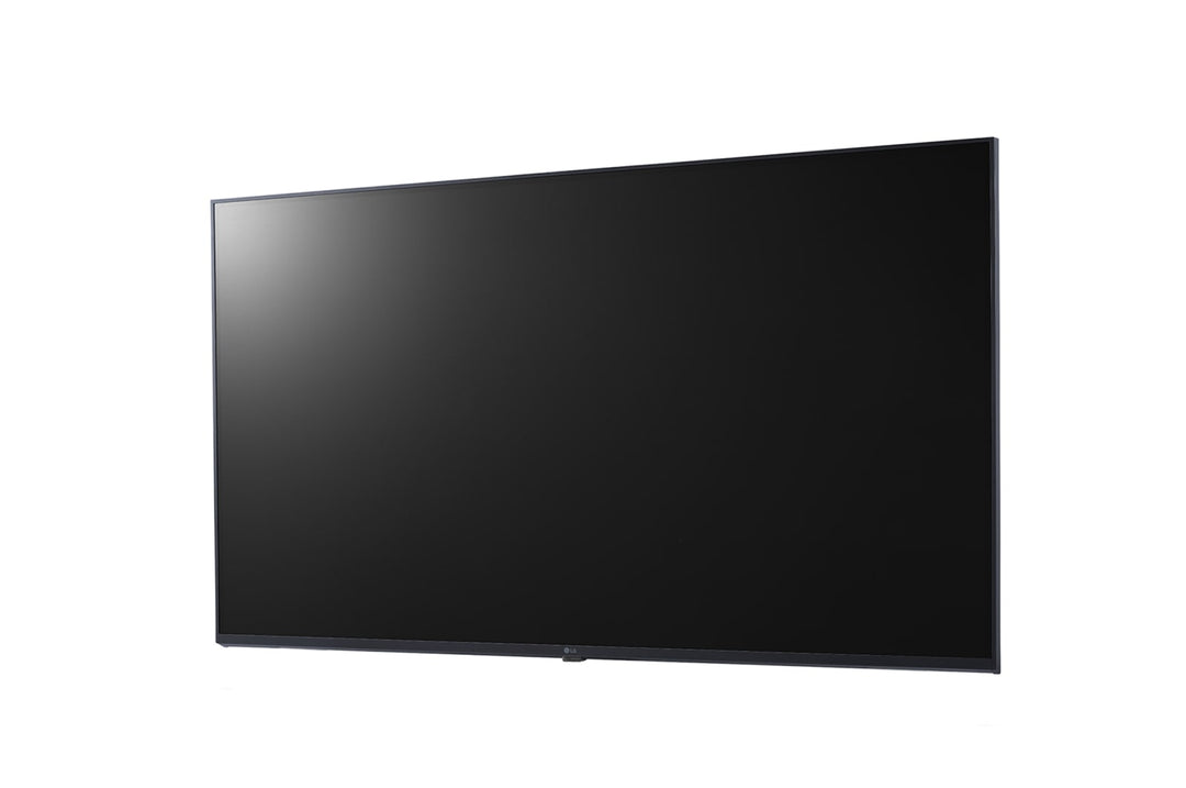 LG 55UL3J-E 55" webOS UHD Signage Slight Tilt Left View