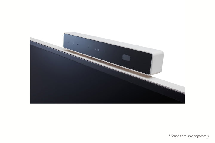 LG 43HT3WJ 43” One:Quick Flex All-in One Meeting & Screenshare Solution for Video Conferencing & Collaboration Camera Close Up View