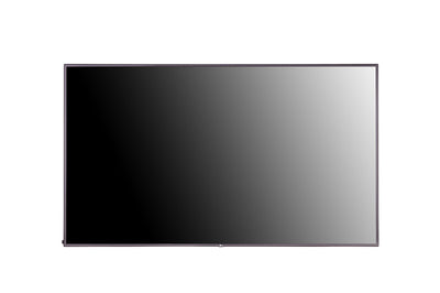LG 75UH5F-H 75" Slim UHD IPS 4K Digital Signage Front View Screen Off
